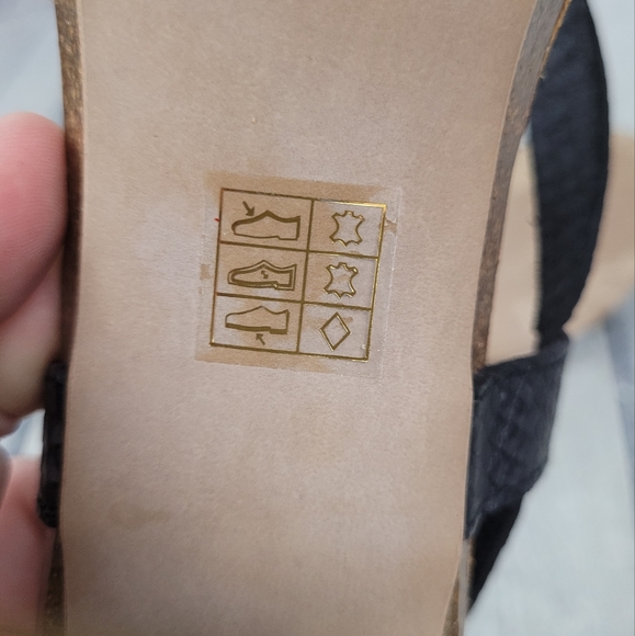 TYCHE | strappy leather open toe heeled sandals - Picture 9 of 10